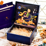 柯柯安礼品盒空盒子大号礼盒精美情人节送男生高级礼物包装盒生日礼物盒 小王子（礼袋+草） 大号30*21*10cm