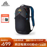 GREGORY格里高利 NANO蜂鸟 旅行男女户外背包通勤双肩包20L 城市轻户外 NANO-20L-黑色