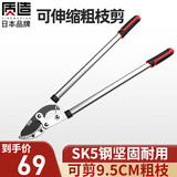 质造日本质造修剪树枝剪刀果树剪大力剪园林粗枝剪强力剪花枝园艺工具 粗枝剪+备用刀片