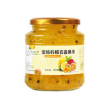 有莱客蜂蜜柚子百香果茶酱网红水果茶柠檬柚子茶果酱网红冲饮夏 金桔柠檬百香果茶 500克*1瓶