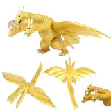 索冠 哥斯拉手办玩具周边大战金刚SHM基多拉NECA机械模型怪兽大猩猩 中号基多拉22cm袋装 国产版