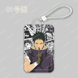 火影忍者忍战带土卡套学生校园饭卡公交卡工作证件胸牌动漫保护套 JI01忍战带土