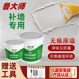鲁大师防水免漆补墙膏 防裂缝墙面修补膏 防霉补墙膏 环保修补膏 净味无醛 孕婴可用 净味无醛五合一款 5斤装 送工具