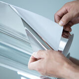 东方雅岚 全身镜子镜面贴纸软镜子贴墙自粘舞蹈镜穿衣镜面宿舍贴衣柜 50cm宽*50cm长