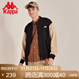 卡帕（Kappa）学院风棒球服情侣男女夹克外套休闲开衫卫衣K0CY2WK02D