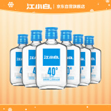 江小白 纯饮 纯粮清香白酒 100ml*6瓶 整箱装 40度 固态法口粮酒