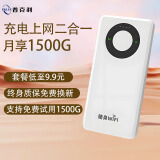 普克利 PKLEE新款随身移动网络wifi 免插卡无限流量5Gwifi-6 家用免安装无线网1500G 【全网通-高配版8000毫安】