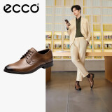 爱步（ECCO）皮鞋男 商务皮鞋男鞋简约正装皮鞋男士亮面皮鞋德比鞋 墨本621634 琥珀色62163401112 41 尺码偏大