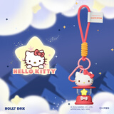 三丽鸥正版煤油小夜灯挂件发光摆件盲盒书包钥匙扣挂饰钥匙链公仔小礼物 hello kitty