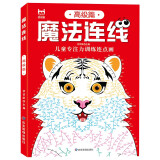魔法连线：高级篇 儿童专注力训练连点画 科学进阶启蒙益智游戏智力开发 眼力脑力大挑战玩具书 亲子互动游戏连线画涂色本绘画本
