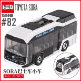 多美（TAKARA TOMY）多美卡仿真合金小汽车模型男玩具车82号SORA巴士车小车158448