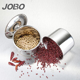 巨博（JOBO）调料罐不锈钢调味缸味盅带盖16cm调料盒加厚猪油罐佐料桶