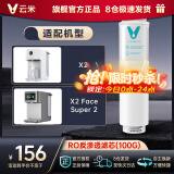 云米云米（VIOMI） 升级款云米净水器滤芯适配机型S2、Fast3、X2、Quick5、MeePlus、澎湃/Fast 1000G 2号RO膜100G（仅限X2/X2 Face）