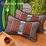 洁丽雅（Grace）小麻将枕头 夏凉枕茶叶茉莉花填充 单只装 28*48cm