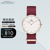 丹尼尔惠灵顿（DanielWellington）DW手表男女情侣表36mm尼龙带超薄欧美石英表生日礼物DW00100271