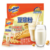 阿华田（Ovaltine）豆浆粉原味冲调饮品早餐速溶香浓冲饮非转基因大豆可冷泡大豆谷物 360g（30g*12条）原味
