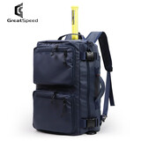 四大满贯（GREATSPEED）网球包/羽毛球包双肩单肩手提三用多功能运动包防水布 藏蓝色