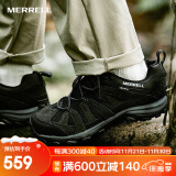 迈乐（Merrell）男女款户外登山徒步鞋减震ALVERSTONE 2GTX防水防滑耐磨透气徒步 J036899黑色（男款） 40