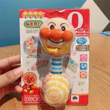 日本面包超人Pinocchio新生婴儿早教手摇铃玩具安抚彩色摇铃 布偶手摇铃