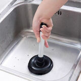 SP SAUCE厨房管道疏通器防堵塞下水槽清洁家用通下水道工具皮搋子 小号水槽疏通器