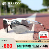 RUDY PROJECT运动眼镜男女跑步骑行太阳镜马拉松户外墨镜自行车护目镜PROPULSE 光泽白/多层镀膜黑（加镜盒）