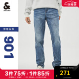 杰克·琼斯（JACK&JONES）衣服男装901修身牛仔裤男弹性品牌男裤休闲高档潮流四季款小脚裤 053中牛仔蓝 170/78A/SRW