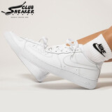 耐克（NIKE）Air Force 1 AF1空军一号 全白黑武士经典款男女情侣休闲运动板鞋 DD8959-100 38.5