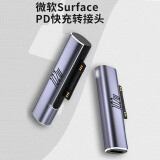 Delippo 适用于微软Surface pro 9/8/7/6/5/4Laptop go12V平板充电器15V便携Laptop3/2笔记本诱骗电源线 Connect接口Go转换磁吸头(102W)