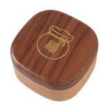 木色.木艺 MUSOR木色木艺 胎发纪念盒宝宝胎毛脐带保存收藏瓶新生婴儿百天 福袋款 + 三玻璃瓶（大号）