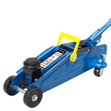 通润（TORIN）蓝色低位卧式液压千斤顶1.5吨 汽修工具 跑车底盘低位车型使用1.5T