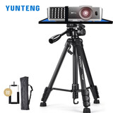云腾（YUNTENG） 投影仪三脚架 极米G3J7 G7 J6S H1S Z6X坚果G7/J6s支架 1.52米三脚架+手机夹+包+投影仪托盘