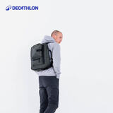 迪卡侬（DECATHLON）户外双肩包女电脑包休闲旅行斜挎包手提包书包运动男MSTE 橄榄绿 20升