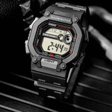 卡西欧手表 数显小方块 潮流电子表 时尚运动防水学生表考试表 W-737H-1A 店长推荐