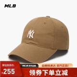 MLB帽子男女四季软顶棒球帽休闲运动鸭舌帽美拉德3ACP7701N-50BGD-F