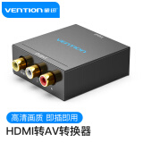 威迅（VENTION）HDMI转AV转换器 数字高清转3RCA音视频色差线 电视盒子笔记本电脑机顶盒PS4接电视 AEEB0