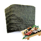 二亩田寿司海苔片配料紫菜包饭套餐寿司卷帘真空包装家用即食大片烤海苔 10张海苔