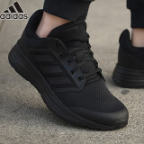 阿迪达斯 （adidas）男鞋春季新款运动鞋网面透气轻便缓震跑步鞋时尚休闲鞋FY6718 黑武士/主推款 43