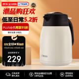 虎牌（TIGER）大容量双层不锈钢1.2L品牌直供 家用热水瓶 PWM-B120CA