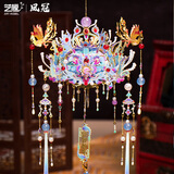 艺模凤冠 3D立体拼图金属拼装模型手工diy送礼物家居装饰摆件鹓鶵