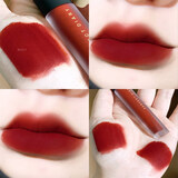 完美日记（PERFECT DIARY） 哑光唇釉雾面丝绒口红名片学生款唇膏女显白 V01-红梨天鹅绒_复古红梨色