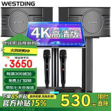 威斯汀（WESTDING）【已售6.9万单】家庭ktv音响套装唱歌全套设备家庭影院家用卡拉ok点歌机一体机音箱 【配置一】108品牌销冠【已售6.9万单】