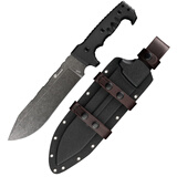 汉道户外刀砍柴开路一体龙骨野外露营防随刀高硬度黑熊 DC53版