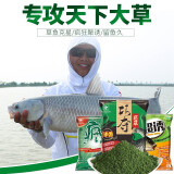 钓鱼王 鱼饵鲤青草鳊饵料野钓黑坑专用饵料钓鱼打窝配方钓鱼饵料 草鱼套餐（3包共800g）