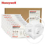 霍尼韦尔（Honeywell）口罩KN95防尘口罩雾霾工业粉尘防护口罩甲流感H950V头带呼吸阀25只/盒