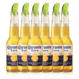 科罗娜（CORONA）精酿啤酒 科罗纳特级精酿 墨西哥风味 黄啤酒拉格啤酒瓶装整箱 科罗娜330ml*6瓶
