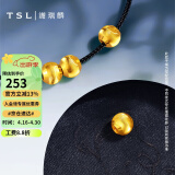 谢瑞麟（TSL）黄金转运珠足金路路通百单品不含手绳YS009 约0.3g
