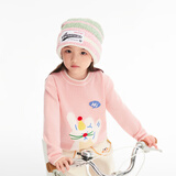 巴拉巴拉童装儿童毛衣男童针织衫女童毛衫秋装冬宝宝衣服卡通萌趣 梦幻粉60308 120 cm