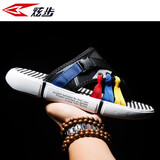 炫步凉拖鞋男士一字拖凉鞋室内外穿夏季休闲托鞋沙滩鞋个性潮新款 917黑彩 40