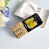 百合百合超长待机王功能机学生机按键4G全网通双卡双待400小时待机老人机大屏大字语音播读侧键手电 A30流光金【2.4英寸屏4G电信移动联通广电 官方标配