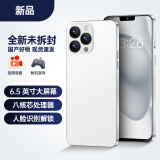 VIIPOO13Pro【2024新品】手机智能安卓可用5G卡全网通4G学生游戏大屏拍照老人百元机国产双卡全新备用机 银白色 128G